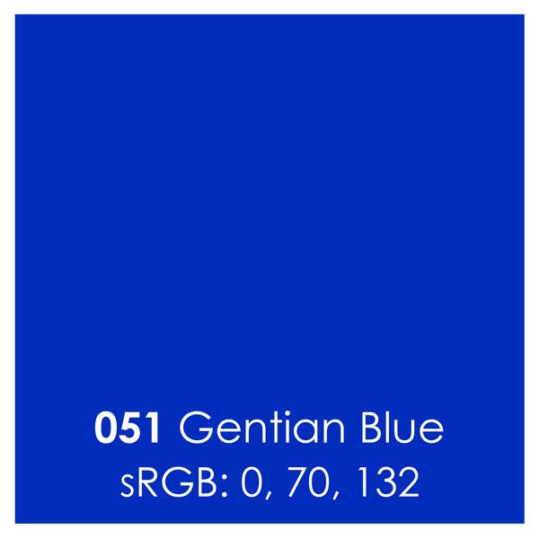 Oracal 651 Permanent Vinyl - Gentian Blue - 12" x 12"