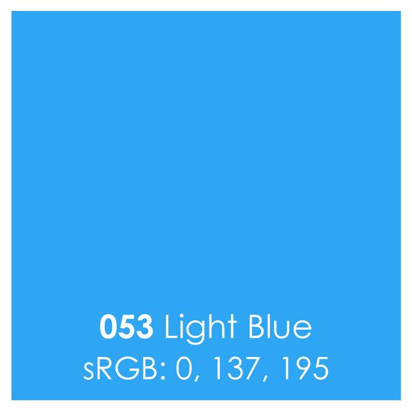 Oracal 651 Permanent Vinyl - Light Blue - 12" x 12"