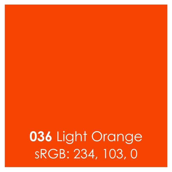 Oracal 651 Permanent Vinyl - Light Orange - 12" x 12"
