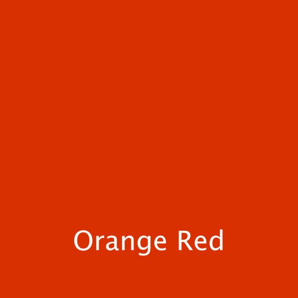 Oracal 651 - Orange Red