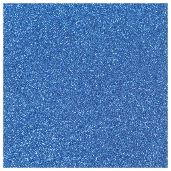 Siser Glitter Heat Transfer Vinyl - Blue - 12" x 20"
