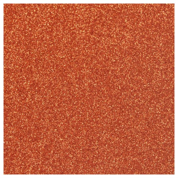 Siser Glitter Heat Transfer Vinyl - Copper - 12" x 20"