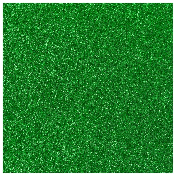 Siser Glitter Heat Transfer Vinyl - Grass Green - 12" x 20"