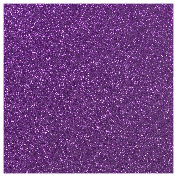Siser Glitter Heat Transfer Vinyl - Purple - 12" x 20"