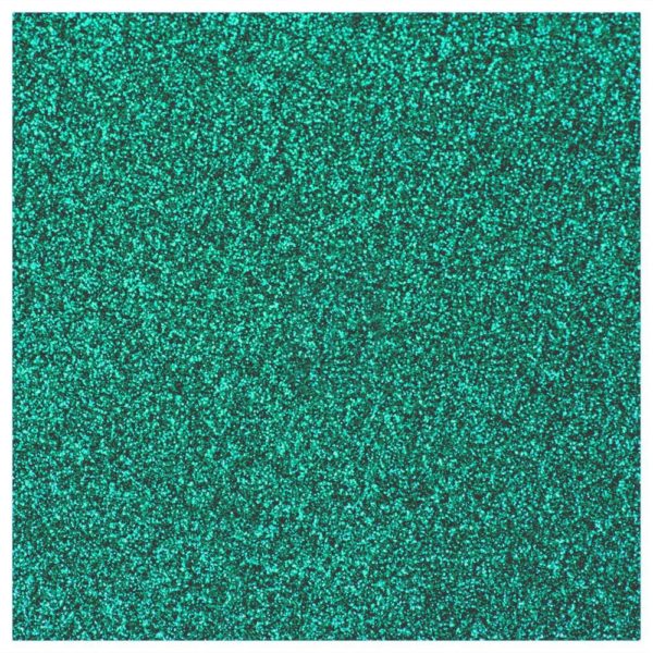 Siser Glitter Heat Transfer Vinyl - Emerald - 12" x 20"