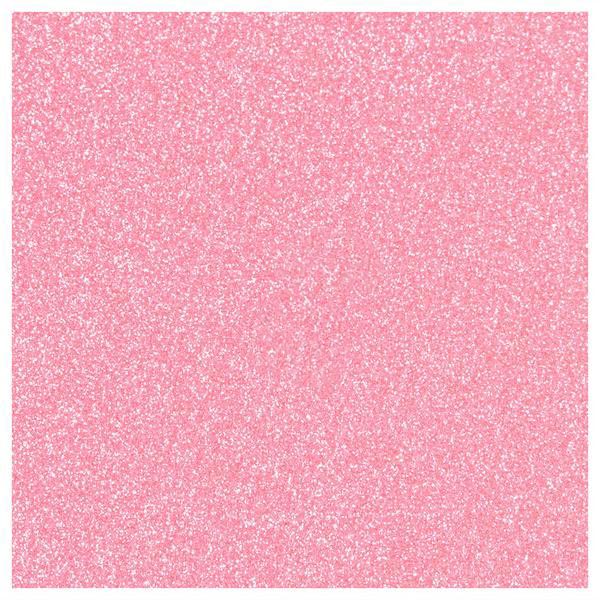 Siser Glitter Heat Transfer Vinyl - Neon Pink - 12" x 20"