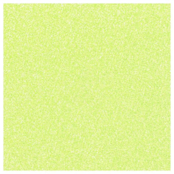 Siser Glitter Heat Transfer Vinyl - Neon Green - 12" x 20"