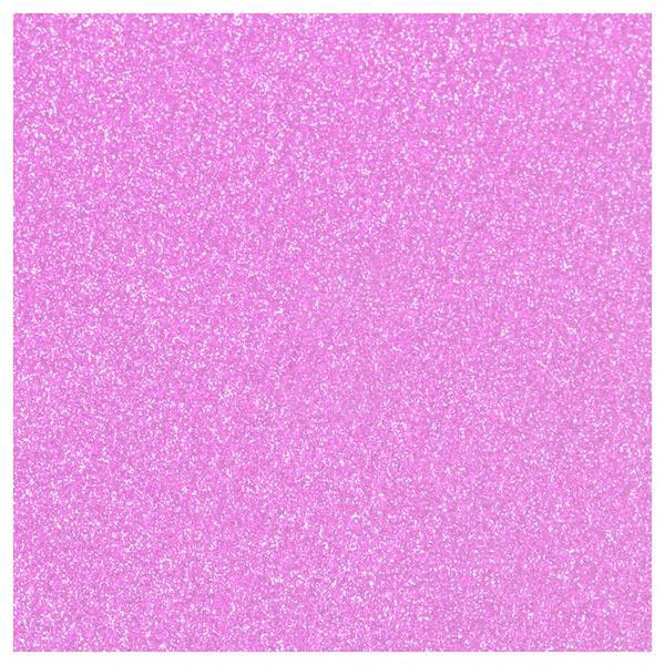 Siser Glitter Heat Transfer Vinyl - Neon Purple - 12" x 20"