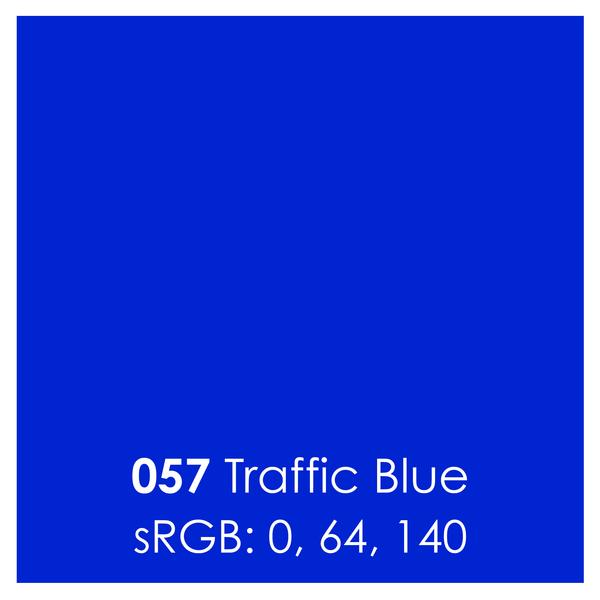 Oracal 651 Permanent Vinyl - Traffic Blue - 12" x 12"